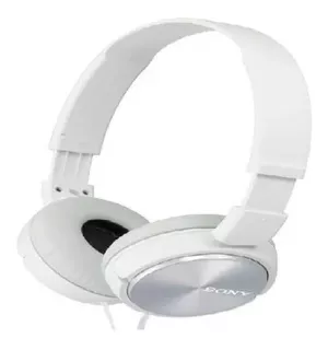 Fone De Ouvido Sony Mdr-zx310apwz Com Microfone Branco Prata