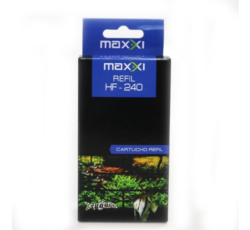 Refil Cartucho Filtro Externo Maxxi Hf-240 Cb Peça Reposição