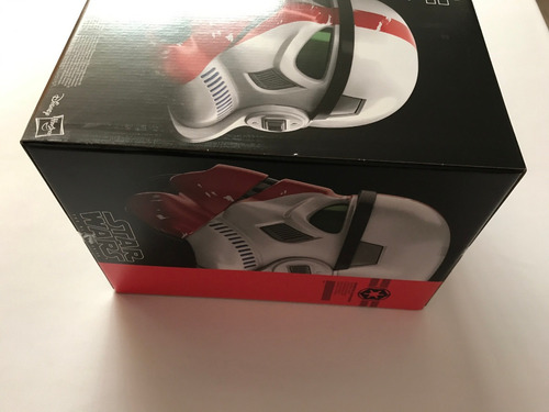 Casco Stormtrooper Incinerator Helmet Black Series Star Wars (Usado)