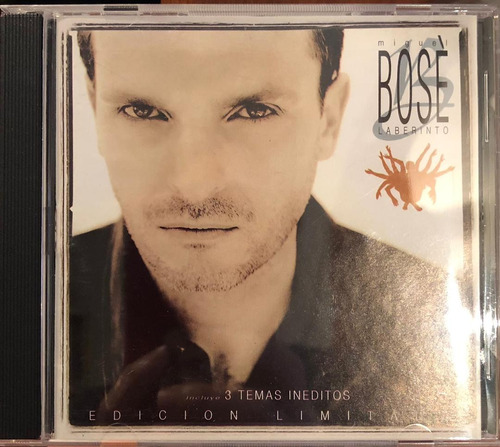 Cd - Miguel Bosé / Laberinto. Album (edición Limitada) 