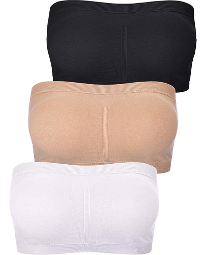 Xiaery Ropa Interior Femenina Sujetador Sin Tirantes Tops