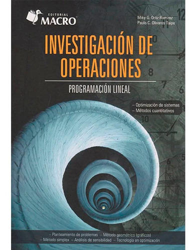 Investigacion De Operaciones Ortiz Mik