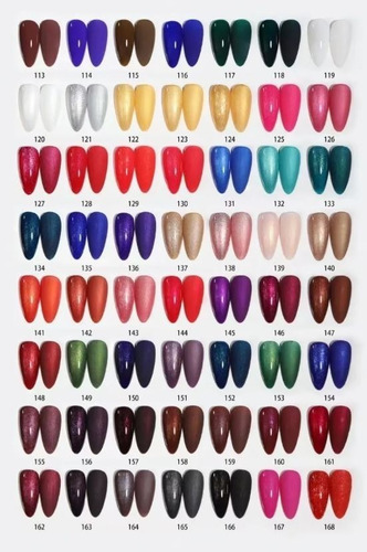 Navi Gel Polish Esmaltes Semipermanent Uv/led 10ml X1 Un.