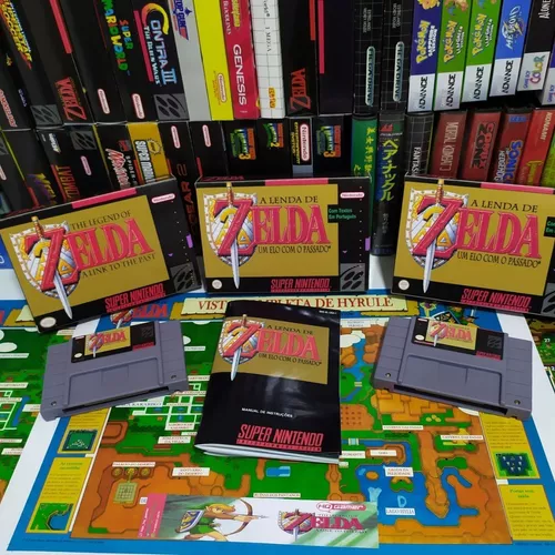 A Lenda de Zelda: Um Elo com o Passado (The Legend of Zelda: A Link to the  Past) - Manual em Português (PT-BR)