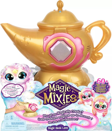 Magic Mixies Lámpara Del Genio Rosa