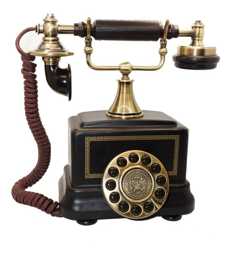 Telefono Alambrico Tipo Antiguo Digital