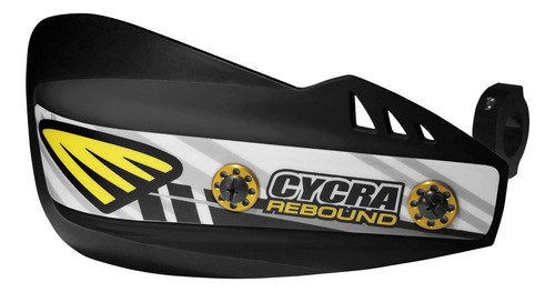 Cycra Kit Protector Mano Rebote Soporte Aleacion Negro