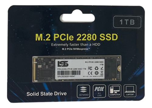 Disco Ssd M.2 Nvme 1 Tb 2280  Lst Storage