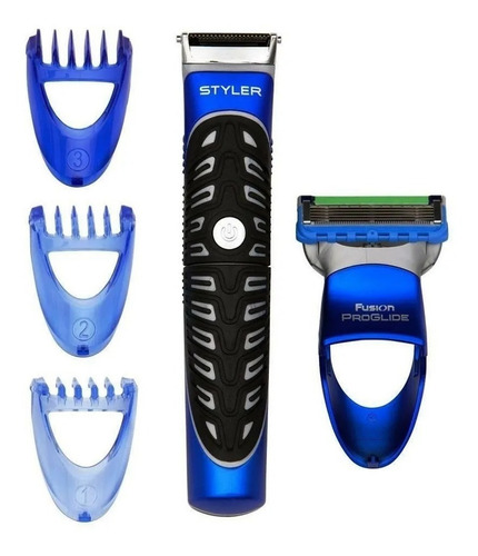 Imagem 3 de 5 de Barbeador Elétrico Gillette Styler 3 Em 1 Barbeia Muito Mais