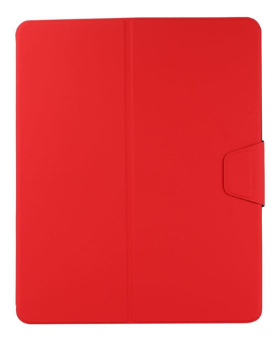 Funda Inteligente Para iPad Pro 12.9  2021 Rojo Con Ranura L