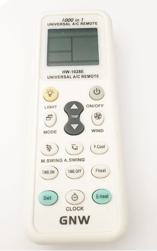 20 Pza Control Remoto Universal Minisplit Aire Acondicionado