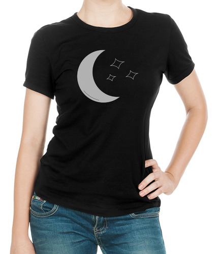 Remera Astrologia Esoterismo Cartas Luna Tarot De Mujer