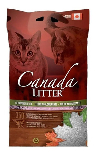 Arena Gato Canada Litter Lavanda De 18kg Despacho Gratis!