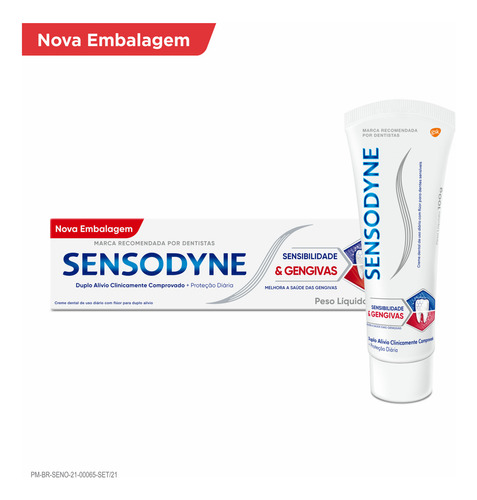 Sensodyne Sensibilidade & Gengivas pasta de dentes em creme 100 g