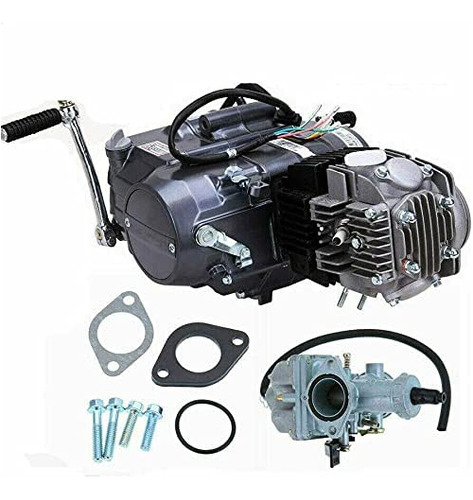 Motor 125 Cc Cilindro Unico 12 V 4 Tiempo Motorrefrigerado