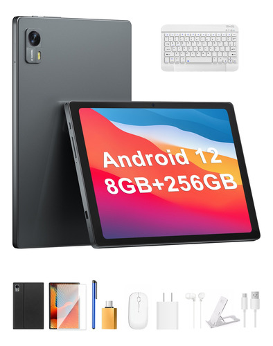 Tablet 10 Pulgadas Octa-core 256gb 8gb Android 12 Con Teclad