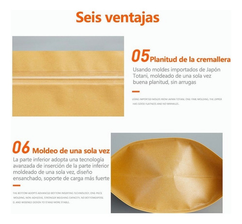 100 Sacos Kraft Stand Up Pouch Com Janela Para 250g