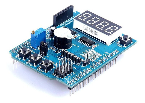 Mgsystem Arduino Shield Multifuncion Educativo Entrenador