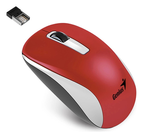 Mouse Genius Nx 7010 Blueeye White|red