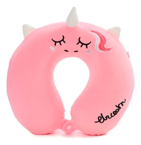 Almohada De Viaje Unicornio Damasco Bighouse