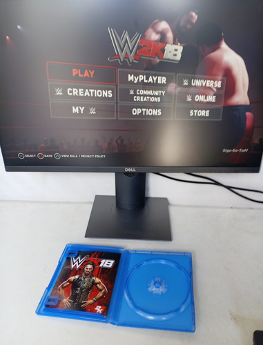 Wwe 2k18 Para Ps4 Formato Fisico (Usado)