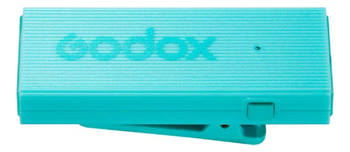 Micrófono Godox Movelink Mini Uc Inalámbrico Dual Tipo Usb-c Color Turquesa