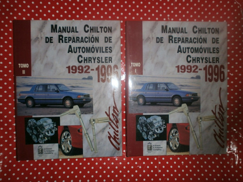 Manual Chilton De Reparación De Automóviles Chrysler 2 Tomos
