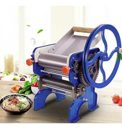 Maquina De Fazer Macarrão Manual 2 Tamanhos Cortar Espaguete