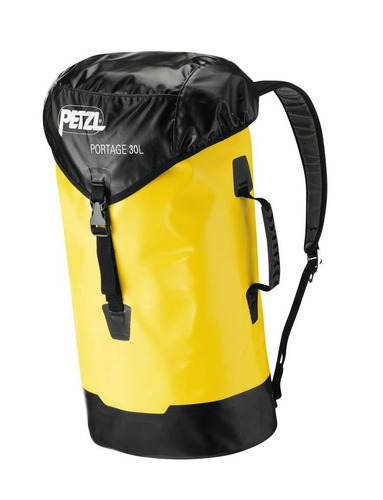 Mochila Backpack Saco Portage 30litros Oval Amarillo Petzl