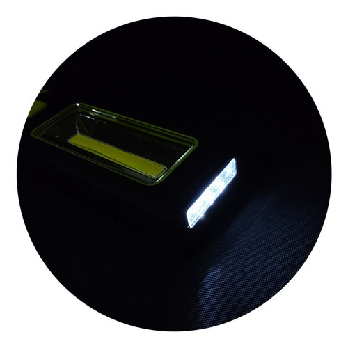 Imagen 7 de 10 de Kit 5 Linternas Led Lampara Imán Lupa Farol Mini Llavero Usb