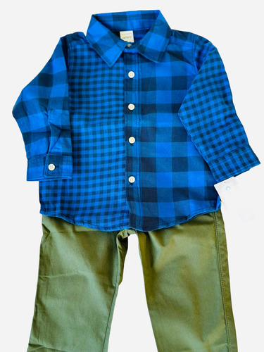 Carter´s Set 2 Piezas Camisa Y Pantalon