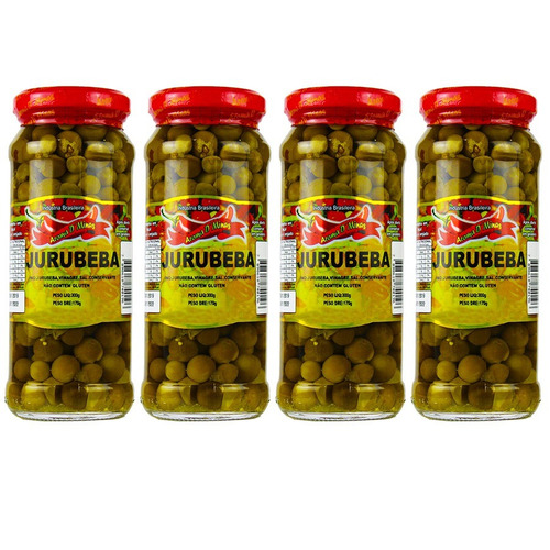 Imagem 1 de 4 de Jurubeba Em Conserva 300g Promoção - 4 Unidades