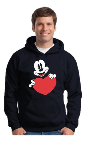 Buzo Mickey Mouse - Hoodie Con Capucha Unisex - Mm01