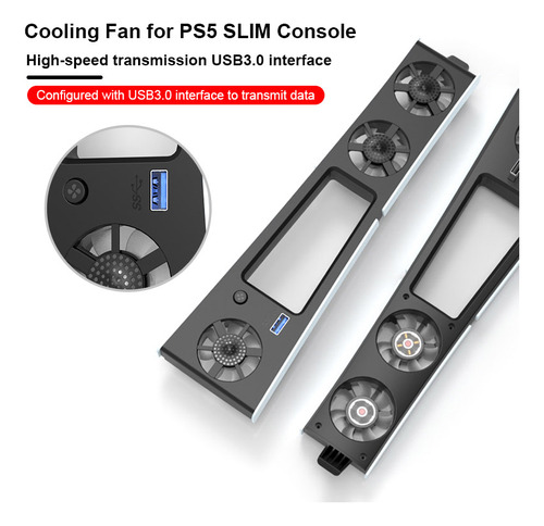 Ventilador De Enfriamiento Compatible Con Consola Ps5 Slim