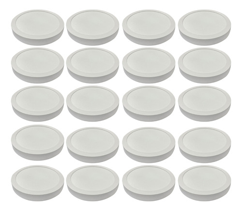 Plafón Led Etheos 24 W Plástico Blanco 288x27mm Combo X 20u