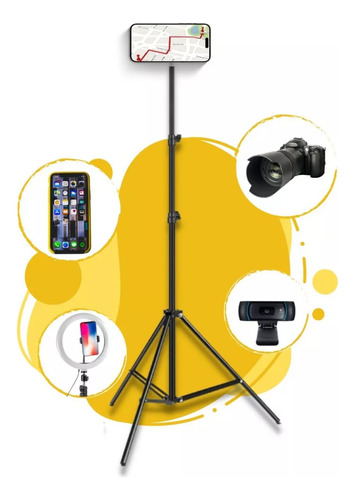Bastão De Luz Led Rgb Bicolor Para Foto E Vídeo + Tripé 2m