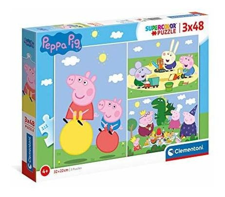 Clementoni 25263, Peppa Cerdo Rompecabezas Supercolor Hd8lo