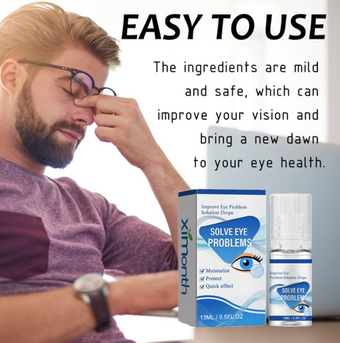 13 Ml * 2 Gotas Para Los Ojos Para Aliviar La Fatiga Ocular