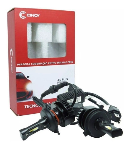 Imagem 3 de 6 de Kit Lâmpada Super Led Plus H7 + H27 6500k Cinoy 12000 Lumens