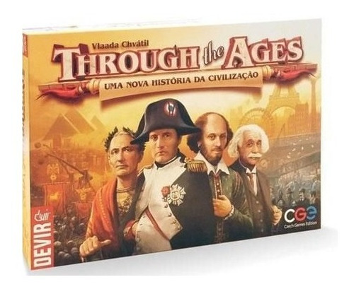 Through The Ages - Jogo De Tabuleiro Em Português - Devir