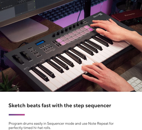 Teclado Midi Novation Flkey 37 - Integración Perfecta Con
