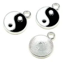 Comprar Dijes Esmaltados Ying Yang El Bien Y El Mal X 6 Unidades
