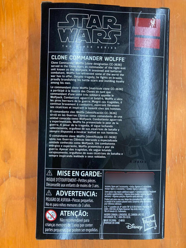 Clone Commander Wolffe Star Wars Black Series Ahsoka Hasbro