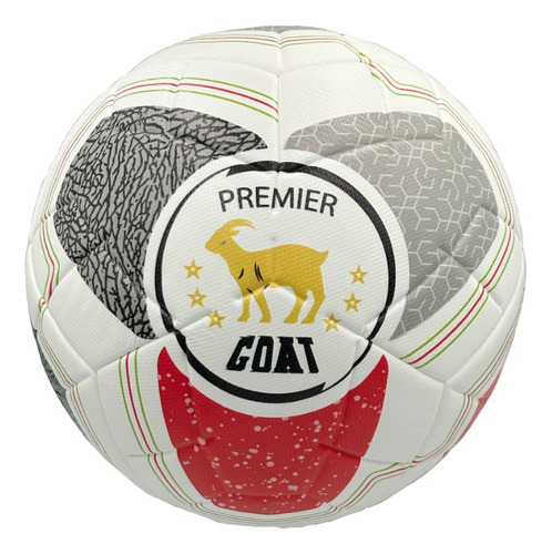 Pelota De Fútbol No. 4 | Golden Goat | Color Blanco Con Rosa