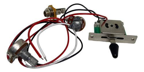 Cableado Eléctrico Telecaster  Volumen Tono Jack Selector 3