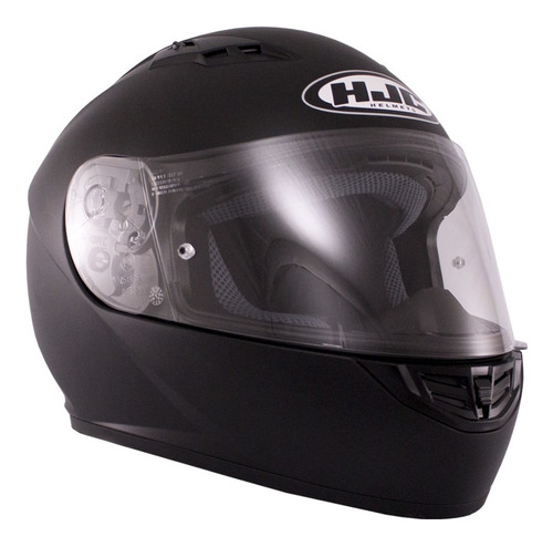 Casco Hjc Cs-15 Solid Semi Flat Negro Mate