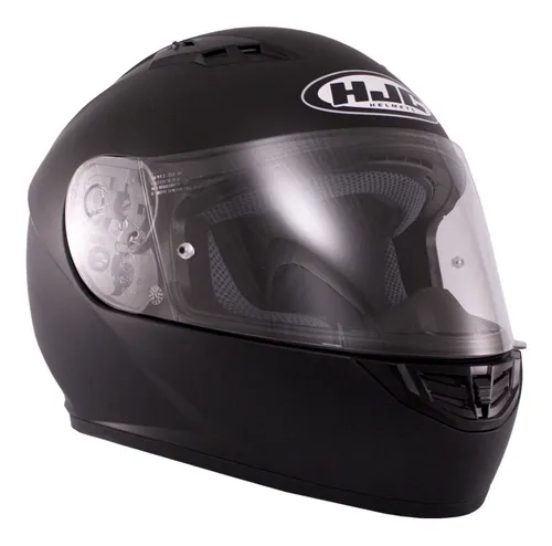 Casco hjc negro sale