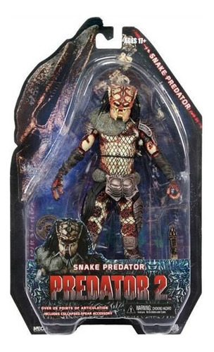 Action Figure Predador Snake Articulado 25th Anniversary