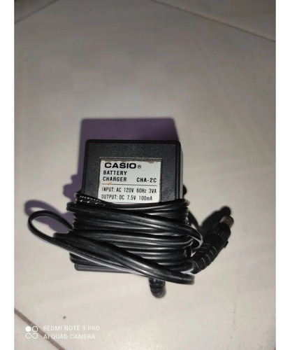 Casio Charger Ac 120 V 3w Output 9v 20 Ma 