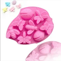 Comprar Molde Silicona Jabones Velas Y Repostería, Insectos 8